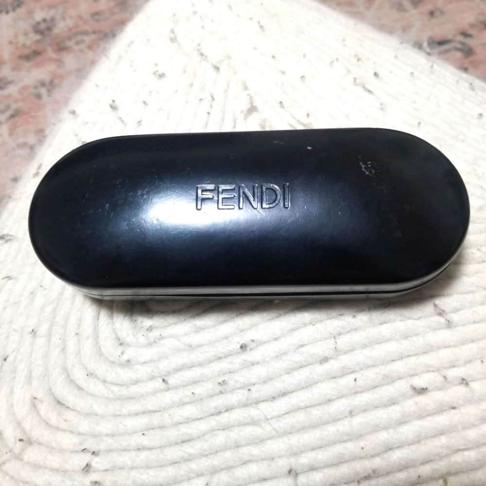 Fendi Black Eyeglass **Empty** Case.